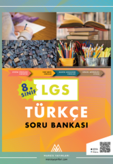 Marsis 8. Sınıf LGS Türkçe Soru Bankası Marsis Yayınları