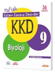 Kurmay ELT 9. Sınıf Biyoloji KKD Haftalık Kazanım Kavrama Denemeleri Kurmay ELT Yayınları