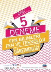 SÜPER FİYAT - Nobel ÖABT Fen Bilimleri Fen ve Teknoloji Öğretmenliği 5 Deneme Nobel Sınav Yayınları