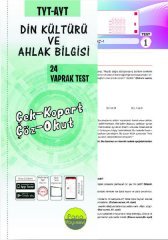 Pano YKS TYT AYT Din Kültürü ve Ahlak Bilgisi 24 Yaprak Test Pano Yayınevi