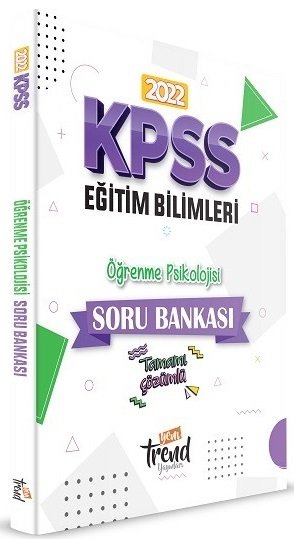 Yeni Trend 2022 KPSS Eğitim Bilimleri Öğrenme Psikolojisi Soru Bankası Çözümlü Yeni Trend Yayınları