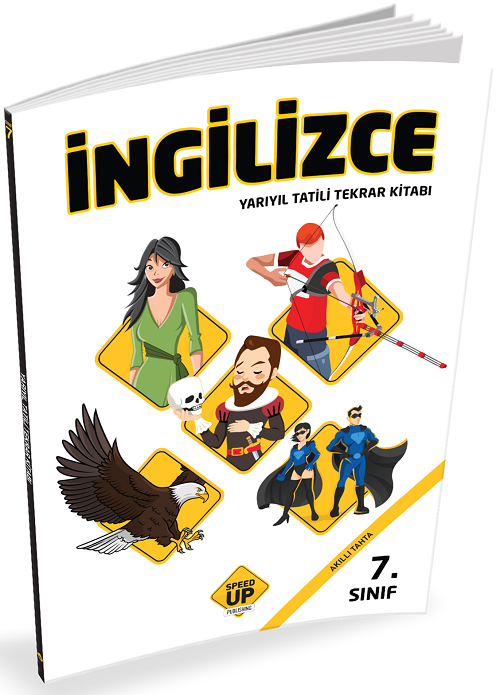 Speed Up 7. Sınıf İngilizce Yarıyıl Tatil Tekrar Kitabı Speed Up Publishing