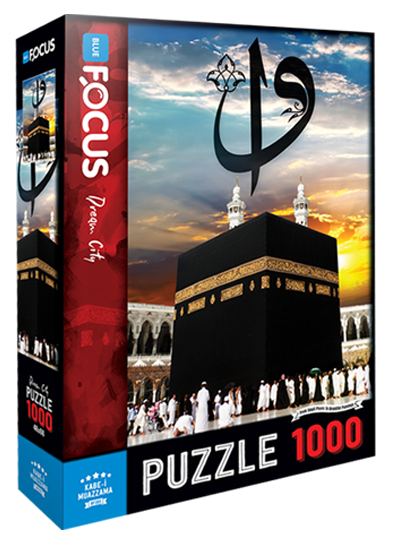 1000 Parça Puzzle - Kabe-i Muazzama Blue Focus Games