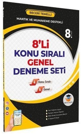 Zeka Küpü 8. Sınıf Tüm Dersler 8 li Konu Sıralı Deneme Seti Zeka Küpü Yayınları