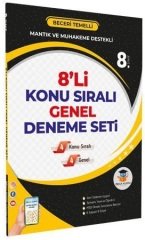 Zeka Küpü 8. Sınıf Tüm Dersler 8 li Konu Sıralı Deneme Seti Zeka Küpü Yayınları