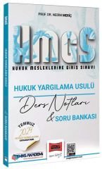 Yargı 2025 HMGS Hukuk Yargılama Usulü Ders Notları ve Soru Bankası Yargı Yayınları