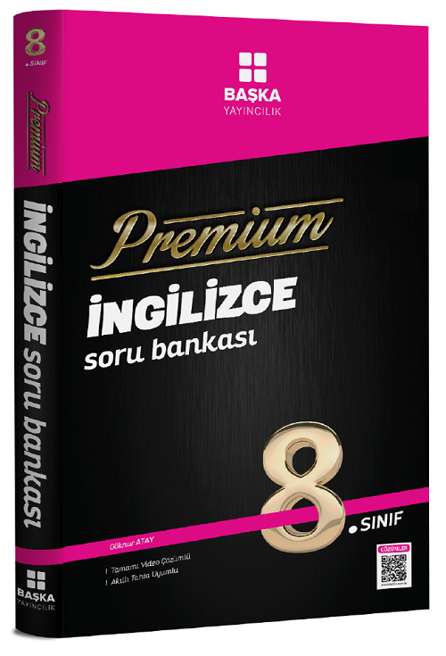 Başka 8. Sınıf İngilizce Premium Soru Bankası Başka Yayınları