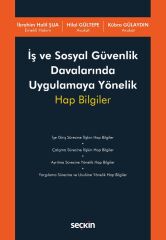 Seçkin İş ve Sosyal Güvenlik Davalarında Uygulamaya Yönelik Hap Bilgiler - Hilal Gültepe, Kübra Gülaydın Seçkin Yayınları