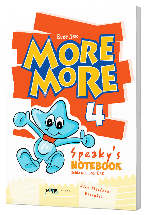 Kurmay ELT More and More English 4 Speakys Notebook Kurmay ELT Yayınları