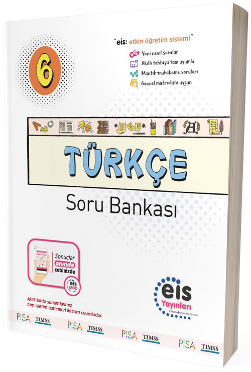 Eis Yayınları 6. Sınıf Türkçe Soru Bankası Eis Yayınları