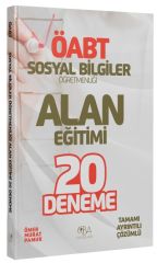 CBA Yayınları ÖABT Sosyal Bilgiler Öğretmenliği Alan Eğitimi 20 Deneme Çözümlü - Ömer Murat Pamuk CBA Yayınları