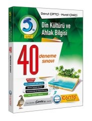 Çanta 5. Sınıf Din Kültürü ve Ahlak Bilgisi 40 Deneme Çanta Yayınları