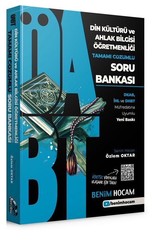 Benim Hocam 2021 ÖABT Din Kültürü ve Ahlak Bilgisi Soru Bankası Çözümlü - Özlem Oktar Benim Hocam Yayınları