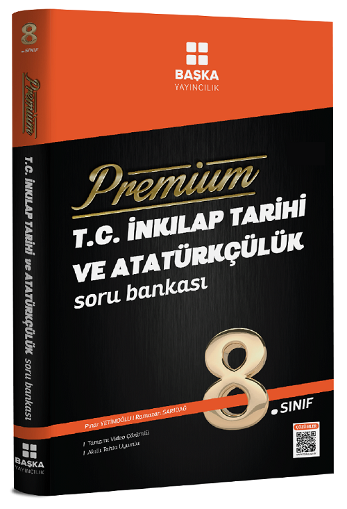 Başka 8. Sınıf TC İnkılap Tarihi ve Atatürkçülük Premium Soru Bankası Başka Yayınları