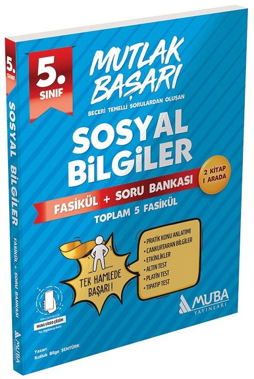 Muba 5. Sınıf Sosyal Bilgiler Mutlak Başarı Fasikül+Soru Bankası Muba Yayınları