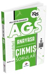 Dizgi Kitap 2025 MEB-AGS Anayasa Çıkmış Sorular Konularına Göre - Devrim Toklucu Dizgi Kitap