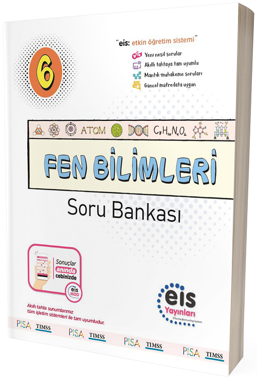 Eis Yayınları 6. Sınıf Fen Bilimleri Soru Bankası Eis Yayınları