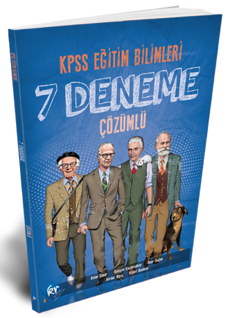 KR Akademi KPSS Eğitim Bilimleri 7 Deneme Çözümlü KR Akademi Yayınları