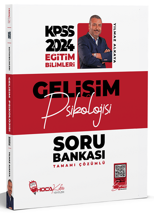 SÜPER FİYAT - Hoca Kafası 2024 KPSS Eğitim Bilimleri Gelişim Psikolojisi Soru Bankası Çözümlü - Yılmaz Alkaya Hoca Kafası Yayınları