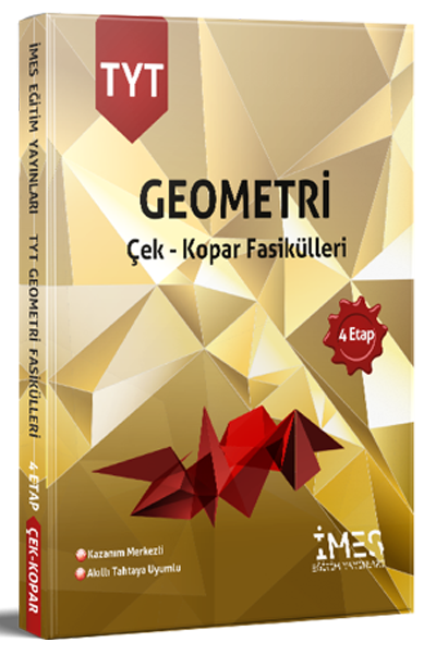 İMES Eğitim YKS TYT Geometri Çek Kopar Fasikülleri 4 Etap İMES Eğitim Yayınları