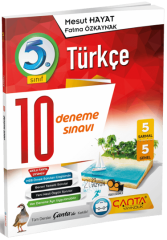 Çanta 5. Sınıf Türkçe 10 Deneme Çanta Yayınları