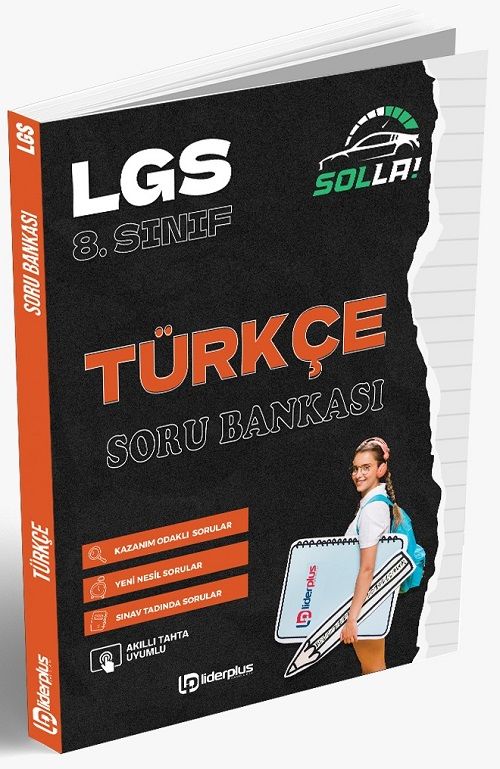 Lider Plus LGS 8. Sınıf Türkçe Solla Soru Bankası Lider Plus Yayınları