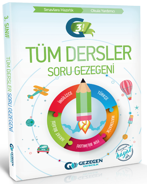 Gezegen 3. Sınıf Tüm Dersler Soru Gezegeni Soru Bankası Gezegen Yayınları