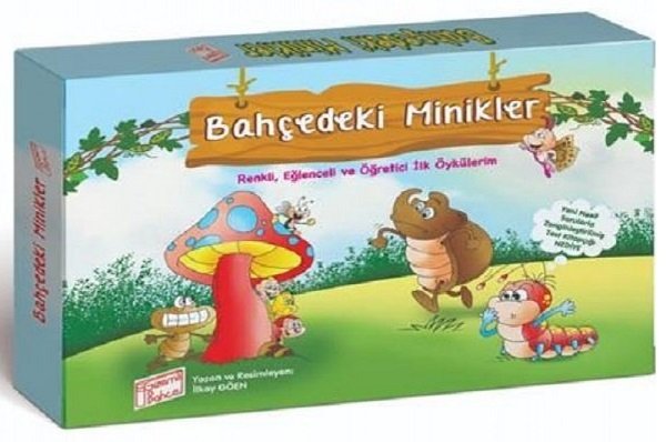 Bahçede Minikler 8 Kitap Set Gizemli Bahçe