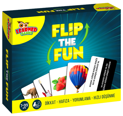 Eğitim Dizayn 7 Yaş Üzeri Flıp The Fun Eğlenceyi Çevir Eğitim Dizayn Yayınları