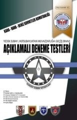 Askeri Sınav Kara, Hava, Deniz Kuvvetler Komutanlığı Yedek Subaylıktan / Astsubaylıktan Muvazzaflığa Geçiş Sınavı Açıklamalı Deneme Testleri KHD-32 Askeri Sınav Kitapları