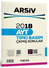 Marka 2018 YKS AYT Çıkmış Sorular Tıpkı Basım Çözümlü Arşiv Serisi Marka Yayınları