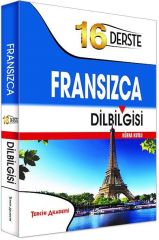 Tercih Akademi 16 Derste Fransızca Dil Bilgisi (Beyaz Kağıt) Tercih Akademi Yayınları