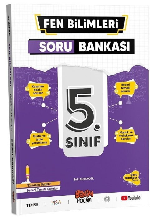 Benim Hocam 5. Sınıf Fen Bilimleri Soru Bankası Benim Hocam Yayınları