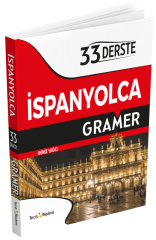 Tercih Akademi 33 Derste İspanyolca Gramer (Beyaz Kağıt) Tercih Akademi Yayınları