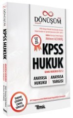 Temsil DÖNÜŞÜM KPSS Kamu Hukuku Cilt-2 Anayasa Hukuku Anayasa Yargısı Çıkmış Sorular Çözümlü Temsil Yayınları