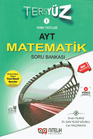 Nitelik YKS AYT Matematik Tersyüz Soru Bankası Nitelik Yayınları