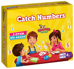 Eğitim Dizayn 4 Yaş Üzeri Catch Numbers Sayıları Yakala Matematik Toplama Çıkarma Seti Dizayn Yayınları