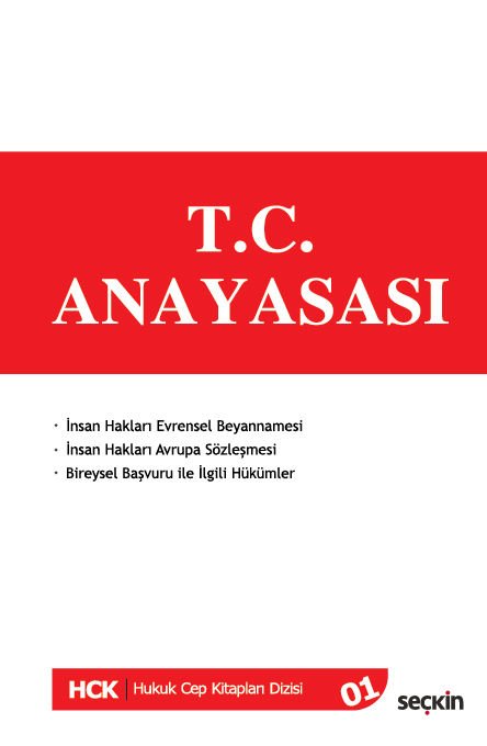 Seçkin TC Anayasası Cep Kitabı Seçkin Yayınları