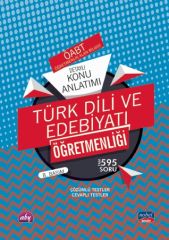 Nobel 2020 ÖABT Türk Dili ve Edebiyatı Öğretmenliği Detaylı Konu Anlatımı Nobel Sınav Yayınları