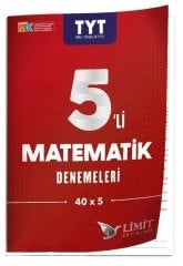 Limit YKS TYT Matematik 5 li Deneme Limit Yayınları