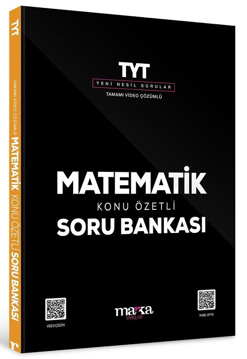 Marka 2025 YKS TYT Matematik Konu Özetli Soru Bankası Video Çözümlü Marka Yayınları