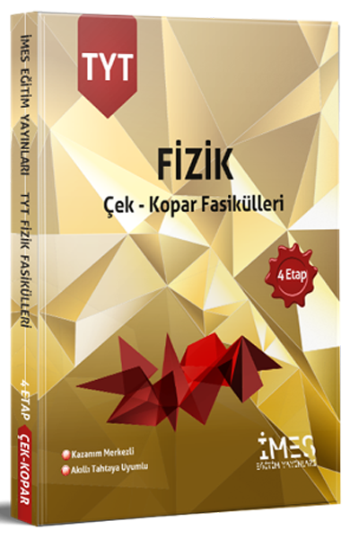 İMES Eğitim YKS TYT Fizik Çek Kopar Fasikülleri 4 Etap İMES Eğitim Yayınları