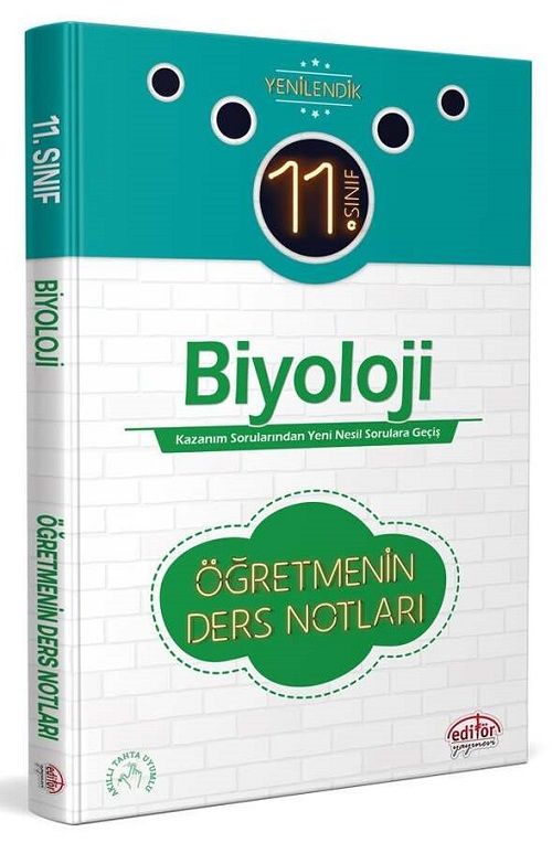 Editör 11. Sınıf Biyoloji Öğretmenin Ders Notları Editör Yayınları