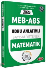 Data 2025 MEB-AGS Sayısal Yetenek Matematik Konu Anlatımlı Data Yayınları