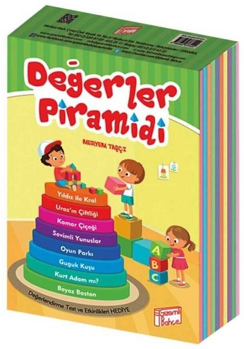 Değerler Piramidi 8 Kitap Set Gizemli Bahçe