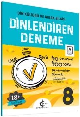 Eker Test 8. Sınıf Din Kültürü ve Ahlak Bilgisi Dinlendiren 40 Deneme Eker Test Yayınları