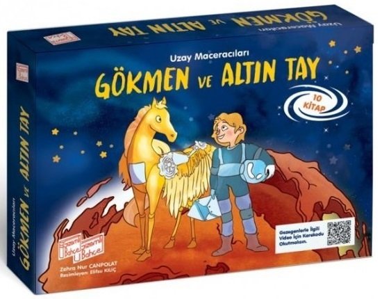 Uzay Maceraları Gökmen ve Altın Tay 10 Kitap Set Gizemli Bahçe