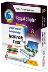 Çanta 6. Sınıf Sosyal Bilgiler 8 Öğrencilik Kutu Yaprak Test Çanta Yayınları