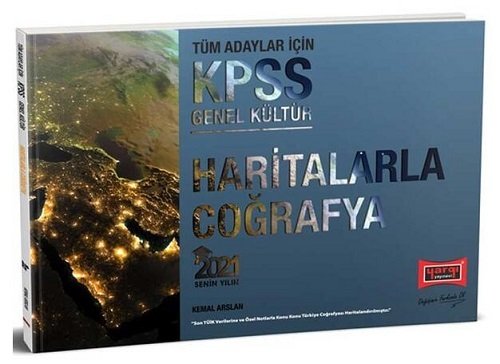 Yargı 2021 KPSS Haritalarla Coğrafya - Kemal Arslan Yargı Yayınları