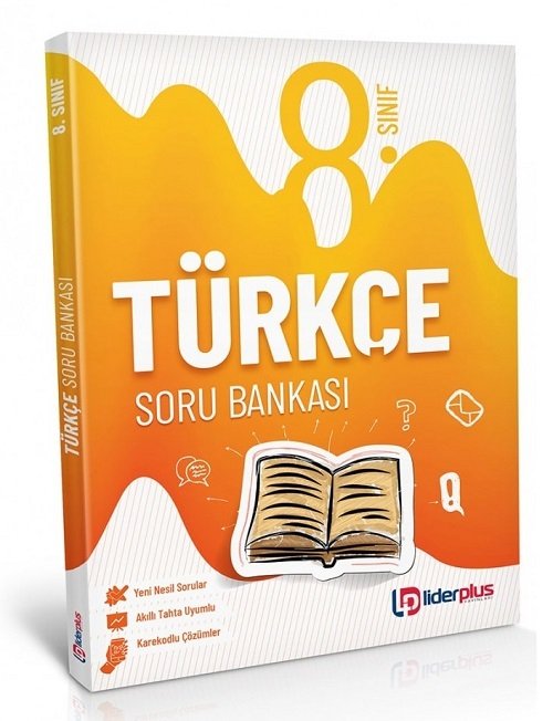 SÜPER FİYAT - Lider Plus 8. Sınıf Türkçe Soru Bankası Lider Plus Yayınları